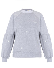 Cargar imagen en el visor de la galería, Sweatshirt Estrellas Gris
