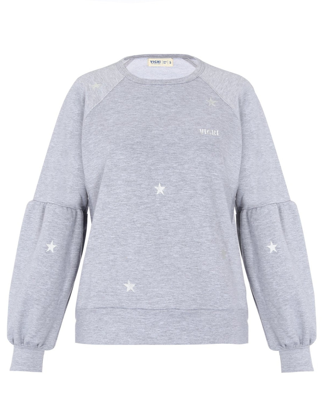 Sweatshirt Estrellas Gris