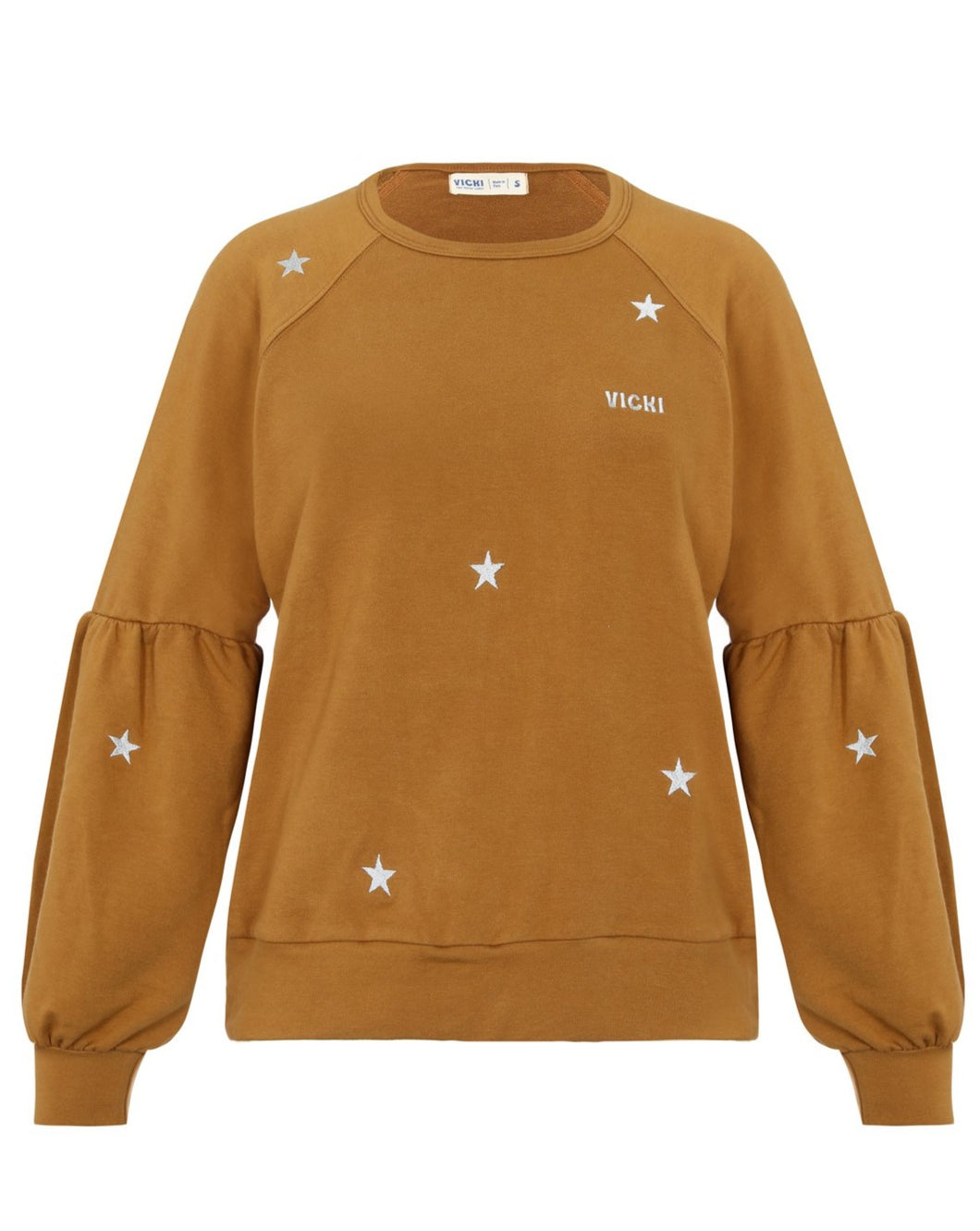 Sweatshirt Estrellas Camello